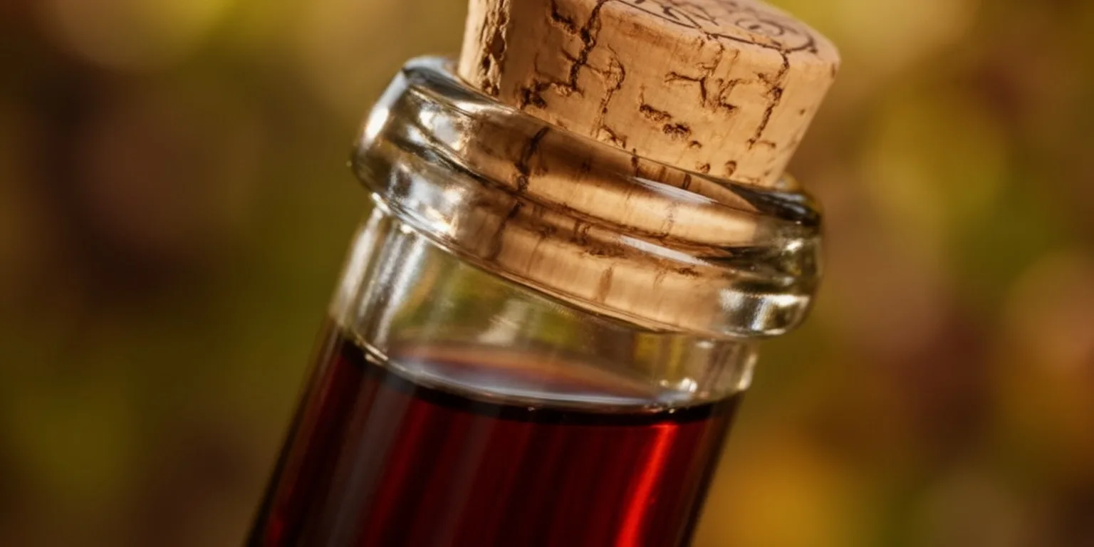 Textura macro de la superficie del vino tinto en una copa de cristal